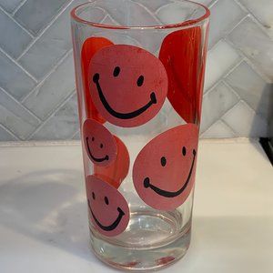 Vintage Have a Happy Day Drinking Glass